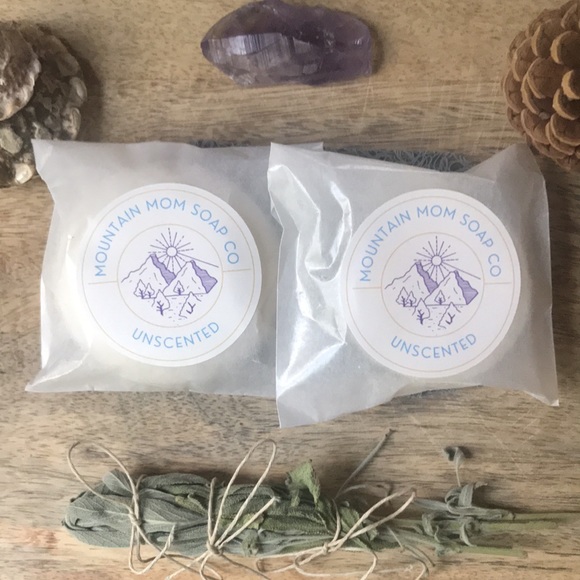 UNSCENTED Shampoo&Conditioner set/ Promotes hair growth / Mountain Mom Soap Co - Picture 5 of 8